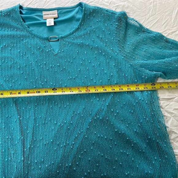 Alfred Dunner Plus Size 1X long sleeve top - Picture 4 of 7